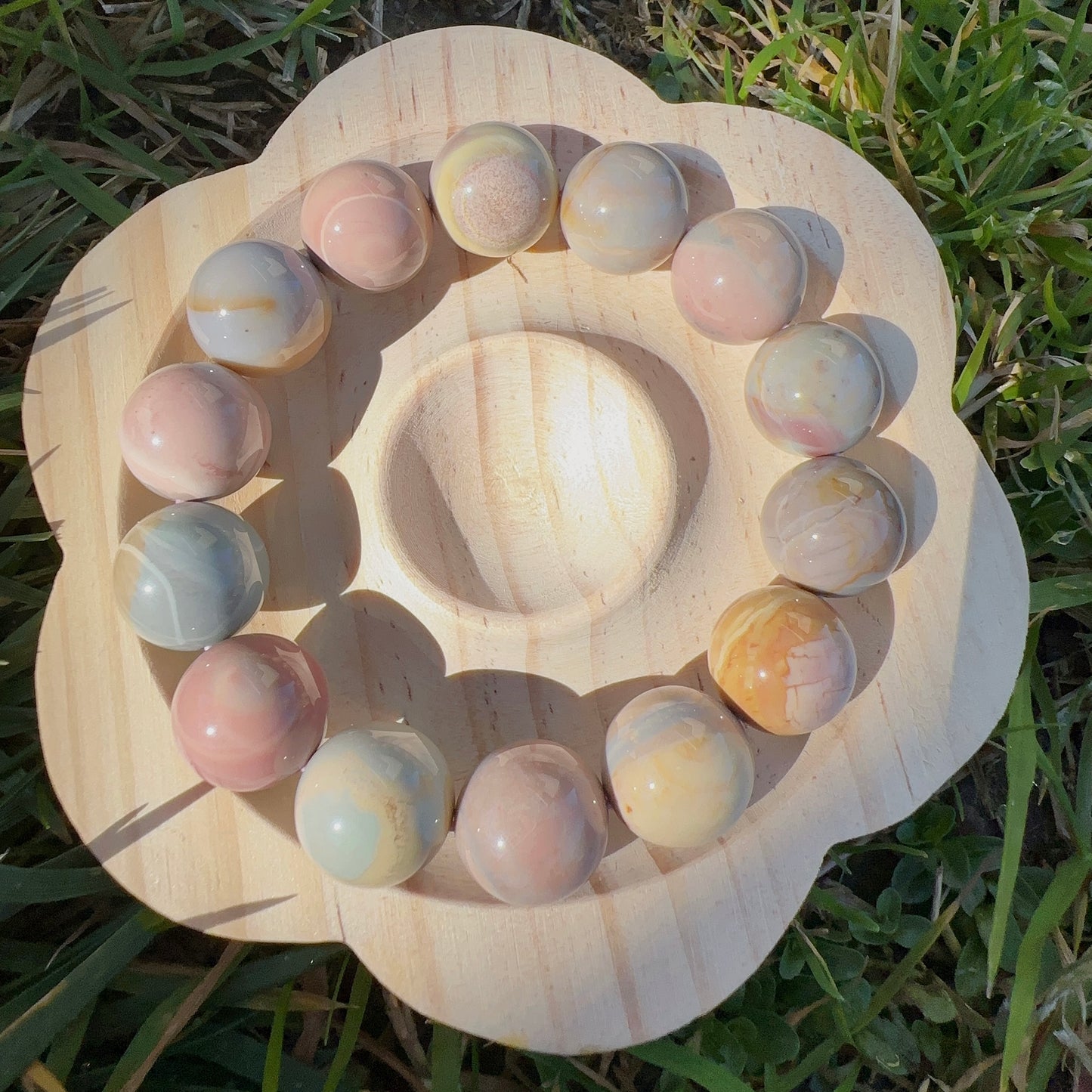 Alashan Agate Bracelet