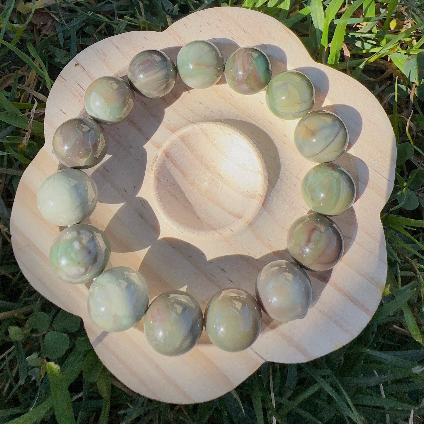 Alashan Agate Bracelet