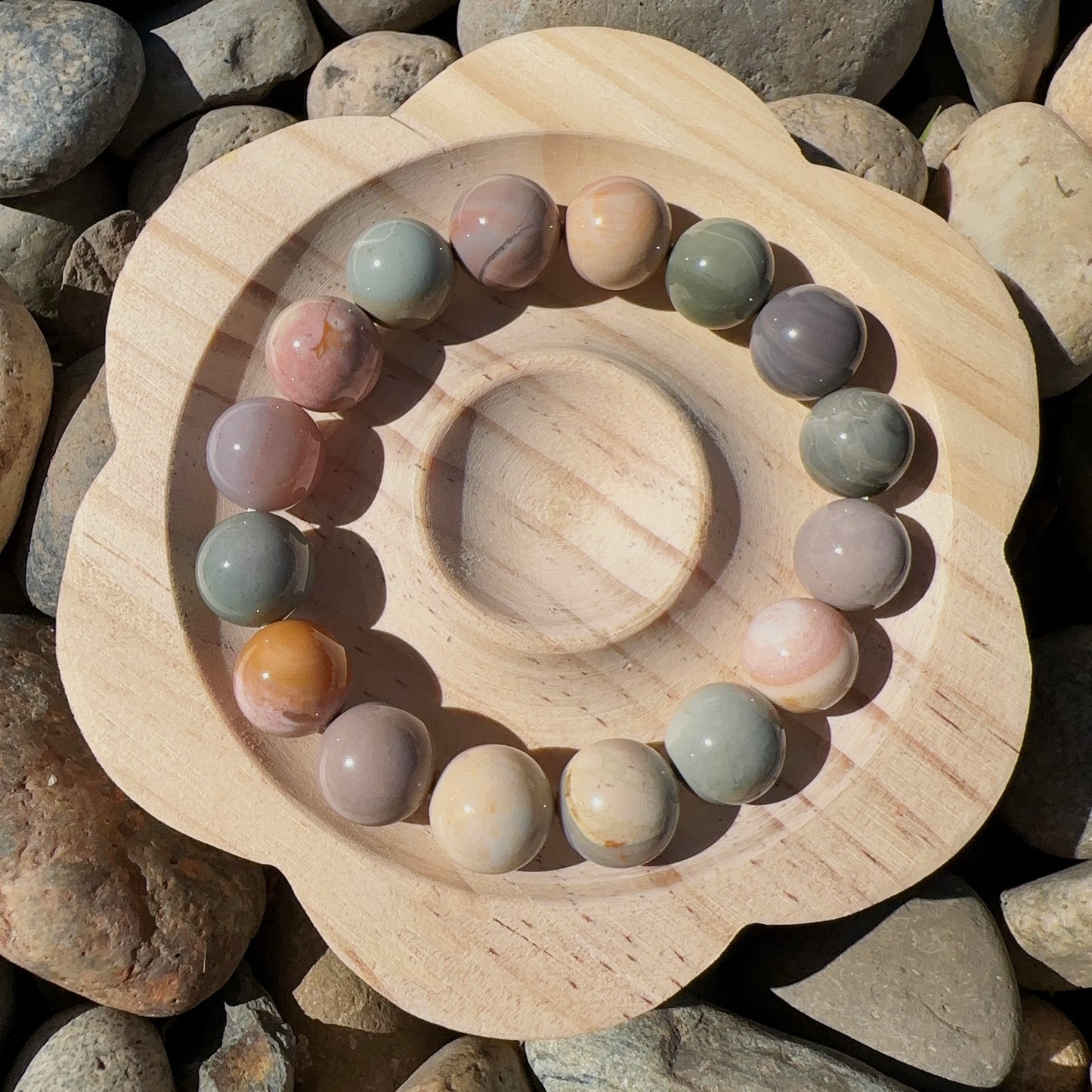 Alashan Agate Bracelet